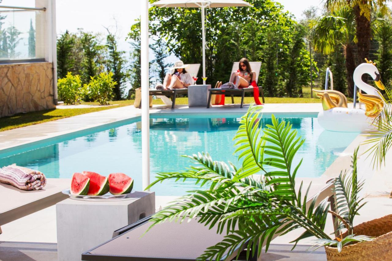 Grande Terra Villas With Swimming Pool Spartylas Exterior foto